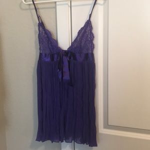 Victoria’s Secret purple chemise